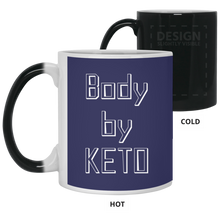 Load image into Gallery viewer, 21150 11 oz. Color Changing Mug Unique design Body By Keto