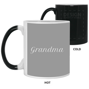 21150 11 oz. Color Changing Mug Unique design Grandma