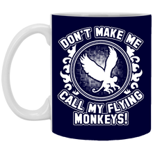 Load image into Gallery viewer, XP8434 11 oz. White Mug Unique design Flying Monkeys