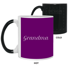 Load image into Gallery viewer, 21150 11 oz. Color Changing Mug Unique design Grandma